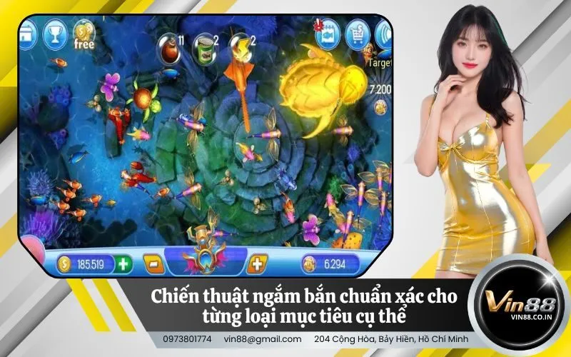 Chiến thuật ngắm bắn chuẩn xác cho từng loại mục tiêu cụ thể